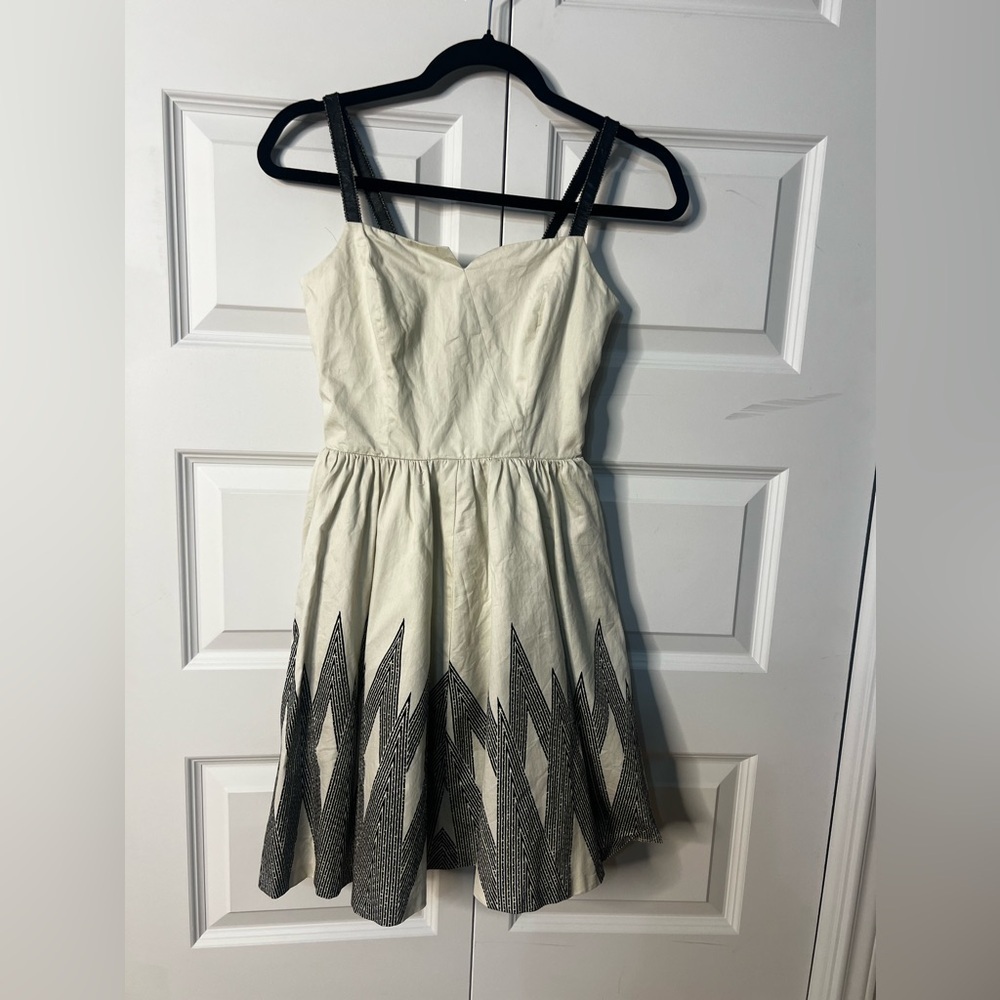Armani Exchange Black & White Sleeveless Dress | Women’s Size 0
